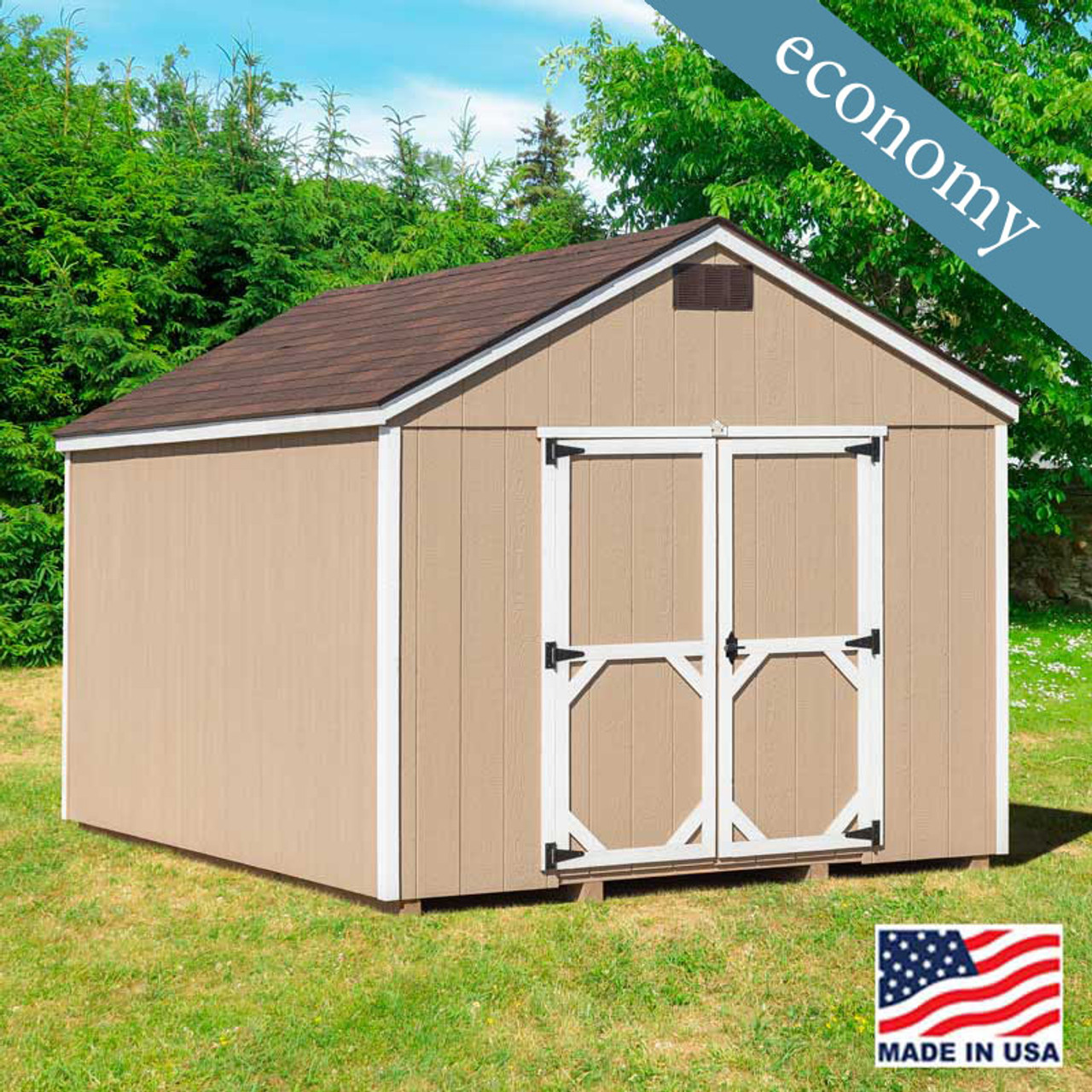 8 X 8 Craftsman Shed Kit EZ Fit Sheds   Craftsman Economy Shed  91583.1619524752 