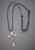 St. Benedict Silver Crucifix Necklace - Adjustable Cord