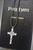 St. Benedict Silver Crucifix Necklace - Adjustable Cord