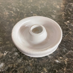 White Candle Holder For Mini Tapers White Candle Holder For Mini Tapers