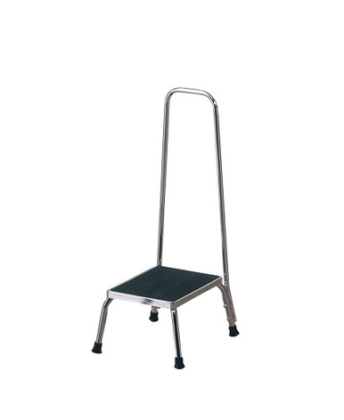 T-50 - Standard Single Platform Step Stool with Handrail