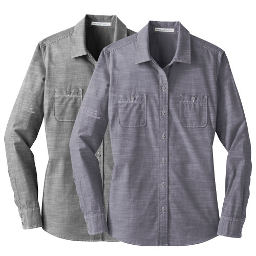 Ladies' Slub Chambray Shirt