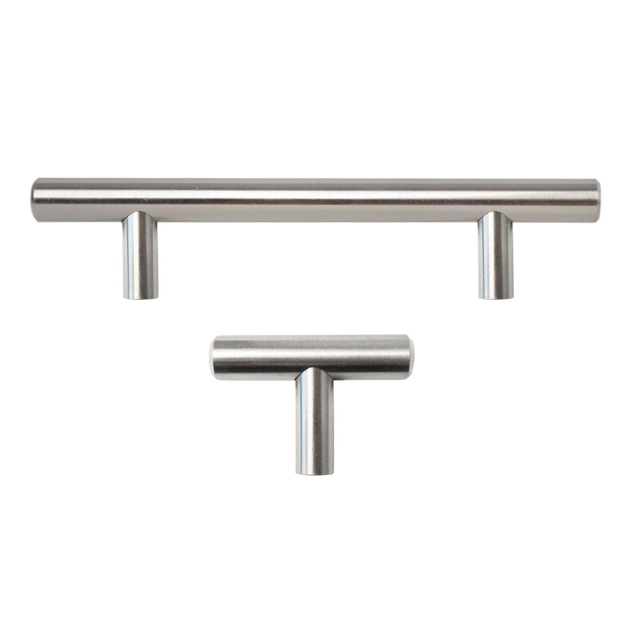 Stainless Steel Kitchen Cabinet Handles T Bar Pulls Hardware European Style Galaxy Cabinetry