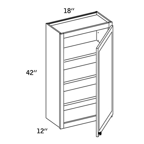 W1842 - Wall Single Door-CC9000