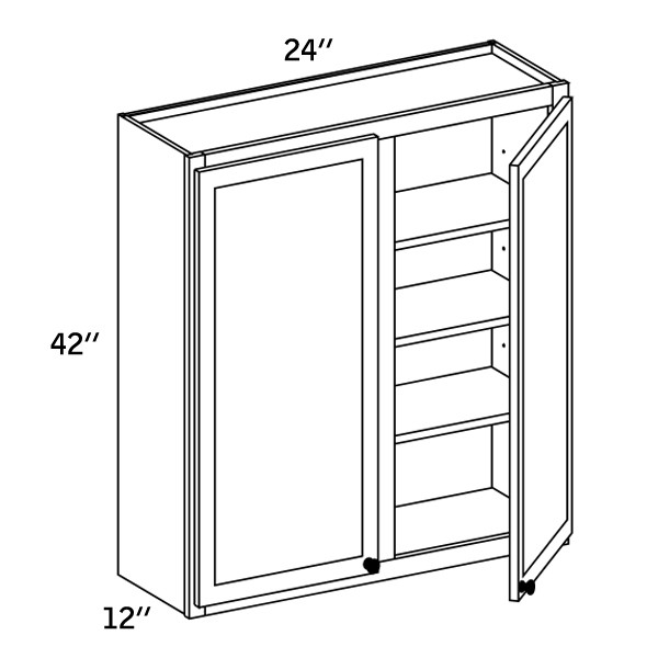W2442G - Wall Glass Door-CC9000