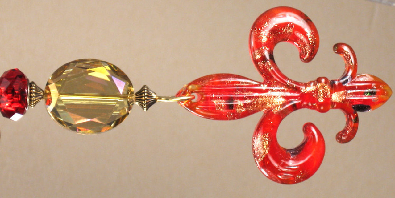 Fleur De Lis Ceiling Fan Pull Red Fluer Fan Pull Chain