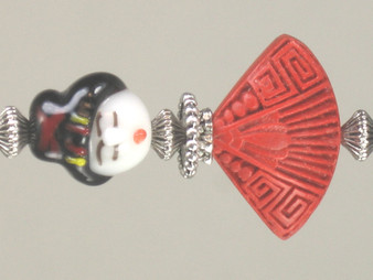 China Geisha Girl Ceiling Fan Pull Chain