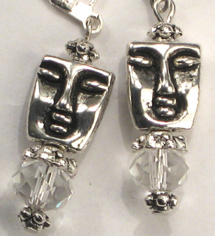 Serene Face Earrings