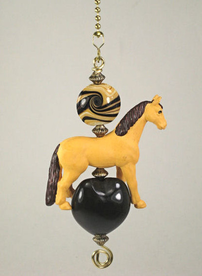 Tawny Horse Ceiling Fan Pull Chain