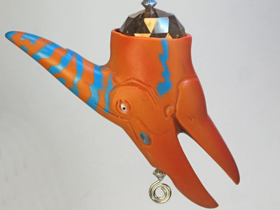 Super pterodactyl dinosaur kids ceiling fan pull