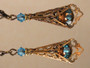 Vintage Turquoise Blue Earrings