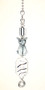 Gray Glass Kitty Cat Ceiling Fan Pull