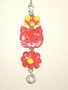Blushing Red Kitty Cat Ceiling Fan Pull