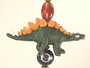 Stegosaurus  Dinosaur Fan Pull For Kids