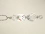 Clear cat face car ornament charm