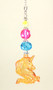 Rainbow Unicorn Ceiling Fan Pull Chain