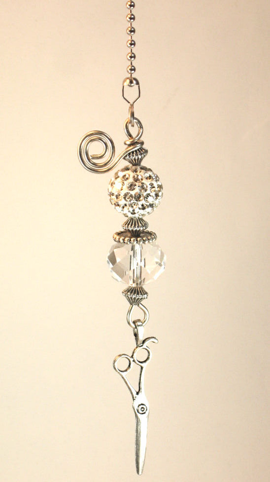 Scissor Ceiling Fan Pull | Scissor Charm Fan Pull