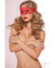 Sexy Red Embroidered Lace Eye Mask