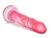 Pink Slim 7 Inch Dildo for Strap-On Pegging Play