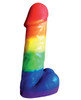 Rainbow Pecker Party Candle - 7 Inches