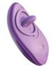 Portable handheld tongue vibrator for women