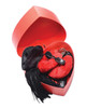 Frisky Passion Fetish Gift Set with Heart Shaped Box - Red