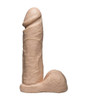 White Realistic Vac-U-Lock Realistic Cock - 8 Inches