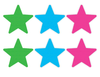 Peekaboos Star Pasties Neon Value Pack - Pink, Green, Blue