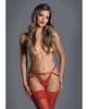 Adore Forbidden Garter Panty - Red