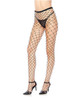 Large Fence Net Pantyhose - Black