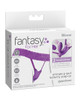 Fantasy For Her Ultimate G-Spot Butterfly Strap On - Purple