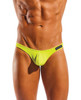 Cocksox Enhancing Pouch Thong - Neon Yellow