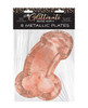 Glitterati Rose Gold Penis Plates