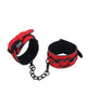 Red Vegan Leather Handcuffs from Sportsheets