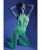 Fantasy Neon Green Black Light Bodystocking