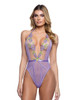 Peony Paradise Teddy - Periwinkle Purple