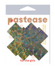 Pastease XL Coverage Black Disco Nipple Crosses