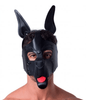 665 Playful Pup Hood - Black - Puppy Play Fetish Gear
