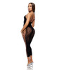 Cross Your Mind Floral Lace Bodystocking - Queen