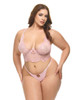 Queen Clarissa Embroidered Bustier & G-String