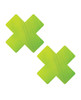 Chameleon Color Changing X Pasties - Glow Green