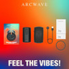 Arcwave Zing comes with a recharging cable and carrying case