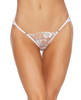 Evelyn White Lace Cheeky Panty from Escante Lingerie