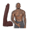 Pressure ULTRASKYN 10-inch Vac-U-Lock cock by Doc Johnson with realistic skin-tone finish, long tapered shaft, detailed veining, and branded performer packaging.