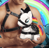 Bondage Pride Pony plushie - LGTBQ gifts