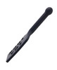 Angled view of the Edge FUCK TOY Silicone Paddle highlighting the flexible silicone paddle head and smooth insertable handle.