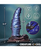 Creature Cocks Lord Neptune vibrating silicone grinder dimensions and product specifications graphic.