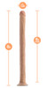 Blush Dr. Skin 19 inch dildo dimensions