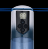Close-up of Maia Archer automatic penis vacuum pump LCD screen and control buttons