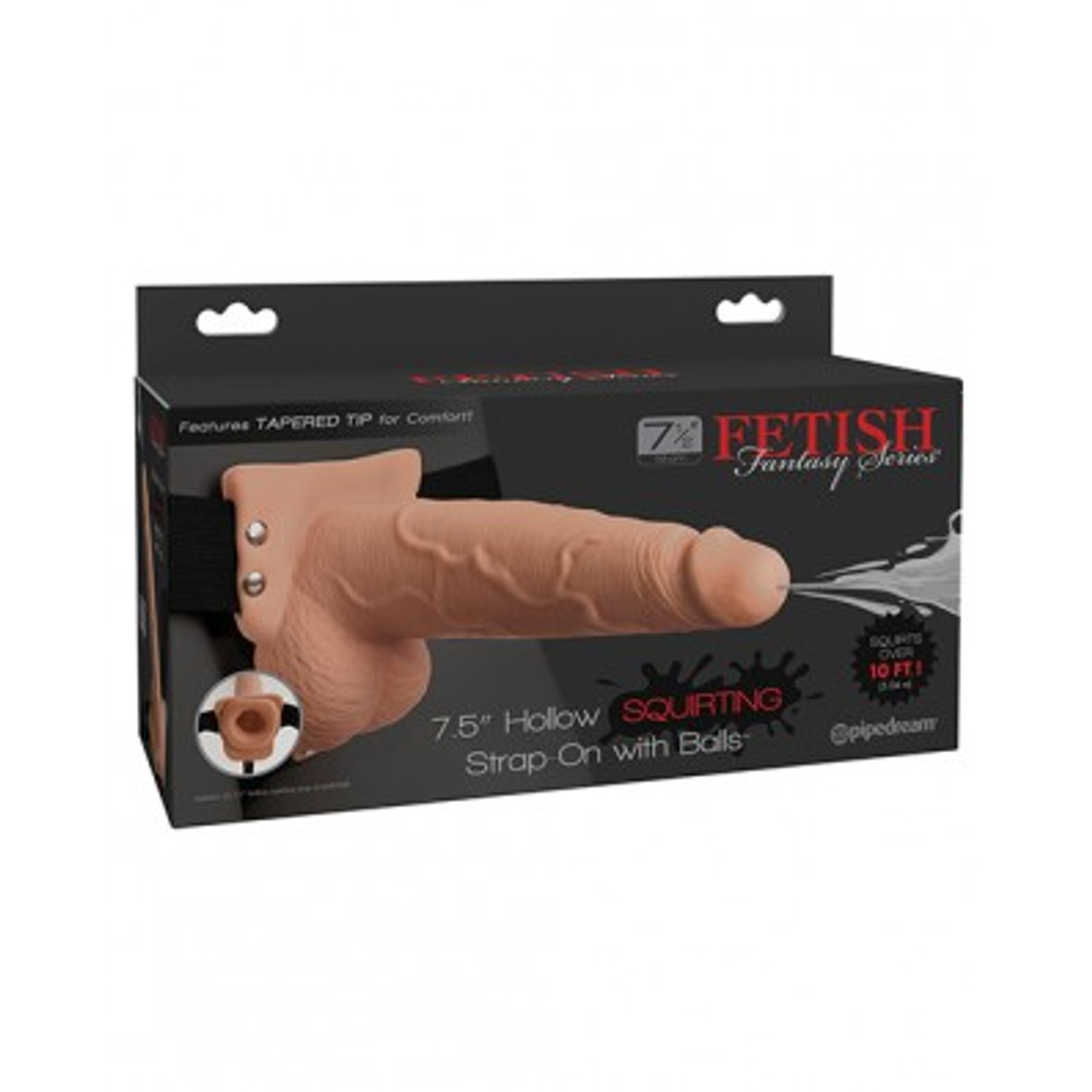 Fetish Fantasy Squirting Strap-On Cock and Balls Tabutoys pic